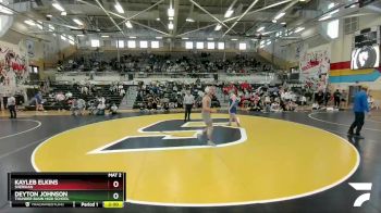 170 lbs Quarterfinal - Kayleb Elkins, Sheridan vs Deyton Johnson, Thunder Basin High School