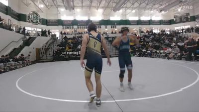 175 lbs 2nd Wrestleback (16 Team) - Owen Kler, St Pius X School vs Justice Levitan, Cambridge