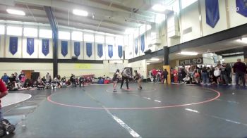 100lbs Champ. Round 2 - Faith White, Squalicum (Girls) vs Lanaia Selig, Bonney Lake (Girls)