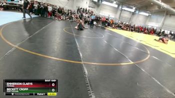 165 lbs Cons. Round 6 - Emmerson Claeys, Pomona vs Beckett Cropp, Fort Collins