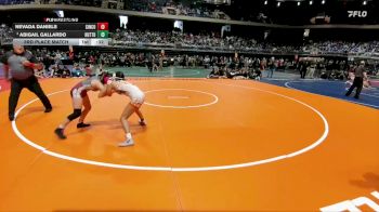 6A 114 lbs 3rd Place Match - Abigail Gallardo, Hutto vs Nevada Daniels, Katy Cinco Ranch