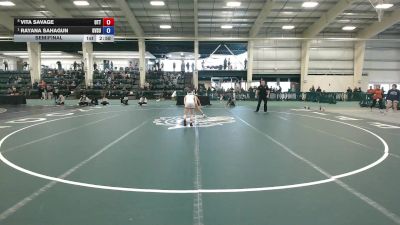 103 lbs Semifinal - Rayana Sahagun, Grand Valley State vs Vita Savage, Otterbein