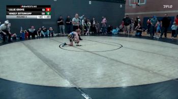112 lbs Round 3 - Kinzly Zitterkopf, Sublime Wrestling Academy vs Lillie Grove, Idaho