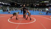 105 lbs Consolation - Hayden Hanks, Carl Albert Little League vs Ryker Smith, Weatherford Youth