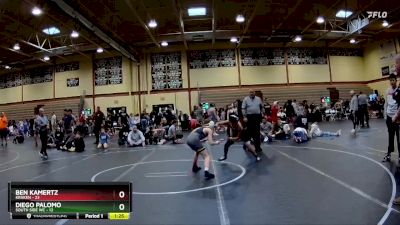 92 lbs Round 4 (10 Team) - Ben Kamertz, Kraken vs DIEGO PALOMO, South Side WC