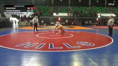 1A-4A 285 Champ. Round 2 - Jalon Helm, Piedmont vs Zayden Franklin, Coosa Christian School