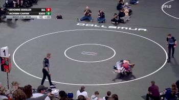1st Place Match - Jacksen Carter, Wessington Springs/Woonsocket/Wolsey-Wessington vs DeVonne Sessler, Bon Homme/Avon