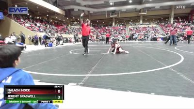 73 lbs Quarterfinal - Malachi Mock, RSA vs Jeremy Braswell, Derby