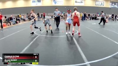 110 lbs Round 3 - Elijah Bushy, POWA vs Charlie Flythe, Capital City WC