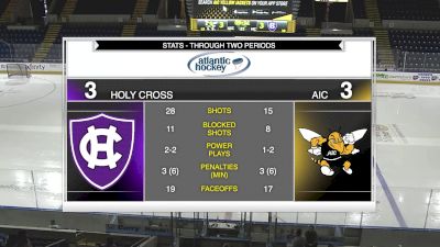 Replay: Holy Cross vs AIC | Mar 5 @ 1 PM