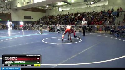 138 lbs Champ. Round 1 - Leonell Hernandez, Hueneme vs Paul Knapp, Martin Luther King