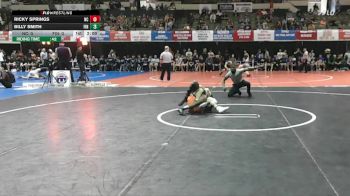 125 lbs Semis & Wb (16 Team) - Ricky Springs, Newberry College vs Billy Smith, Findlay University