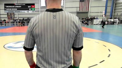6 - 132 lbs Champ. Round 1 - Nicholas Lamary, Battlefield vs Lucas Dixon, West Springfield