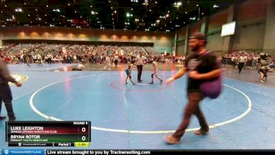 76-80 lbs Round 5 - Bryan Rotor, Fernley Youth Wrestling vs Luke Leighton, Spanish Springs Wrestling Club