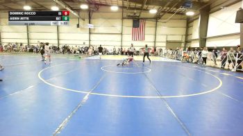 85 lbs Rr Rnd 2 - Dominic Rocco, OHIO GOLD - MS vs Aiden Jette, Mat Warriors Green MS - MS