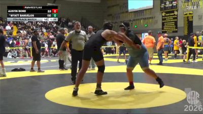 250 lbs 7th Place Match - Austin Bond, Burton vs Wyatt Banuelos, Vacaville Wreslting Club