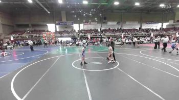 57 lbs Quarterfinal - Jionni Hernandez, Ridge WC vs Jaxon Wood, Cedaredge Bruins