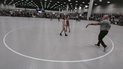 77 lbs Champ. Rd Of 32 - Sabastian Schmidt, Richland Center Youth Wrestling vs Hudson Heigel, Florida