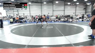 220 lbs Rr Rnd 2 - Colton Freeman, Freakztyle Elite - HSB vs Jakaleb Robinson, Team Dark Horse Black - HSB