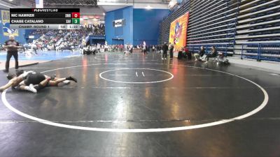 165 lbs Champ. Round 1 - Nic Hawker, St Mary Ryken vs Chase Catalano, Xavier
