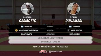 Lautaro Gariboto vs Florian Donomari 2026 ADCC Buenos Aires Open