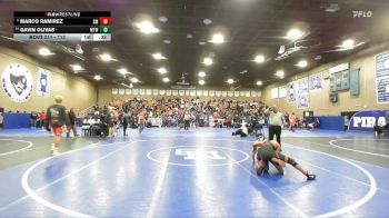 113 lbs Cons. Round 1 - Gavin Olivas, Mt. Whitney vs Marco Ramirez, Santa Maria