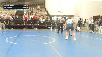 165-I lbs Semifinal - Corbin Engle, Prime Mat Club vs Kyle Masci, Wrecking Crew Wrestling Academy