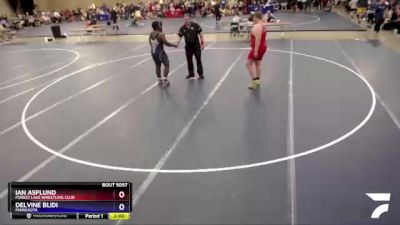 285 lbs Quarterfinal - Ian Asplund, Forest Lake Wrestling Club vs Delvine Blidi, Minnesota