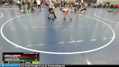 138 lbs Champ. Round 4 - Joshua Vasquez, Michigan Premier WC vs Parker Zutter, Scoring Edge Wrestling Center