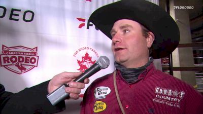 Night 3 Interview With Riley Warren - 2021 Canadian Finals Rodeo