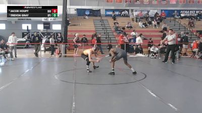 125 lbs Semifinal - Trevon Gray, Pitt-Johnstown vs Jacob Houpt, Seton Hill