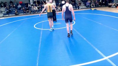 126 lbs Round 4 (16 Team) - Mason Frank, Kearney Catholic vs Owen Hostetler, Minden
