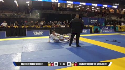 João Victor Pinheiro Machado De vs Mateus De Moraes Coelho 2025 Pan Jiu Jitsu IBJJF Championship
