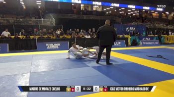 João Victor Pinheiro Machado De vs Mateus De Moraes Coelho 2025 Pan Jiu Jitsu IBJJF Championship