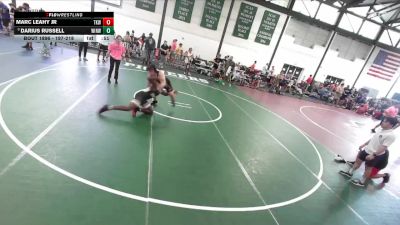 197-218 lbs Round 5 - Darius Russell, DeKalb WC vs Marc Leahy Jr, Triad Knights WC