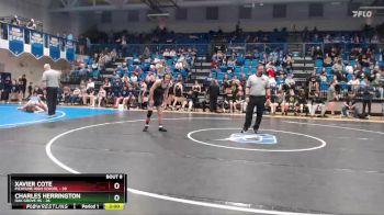 126 lbs Semis & 1st Wb (8 Team) - Xavier Cote, Picayune High School vs Charles Herrington, Oak Grove HS