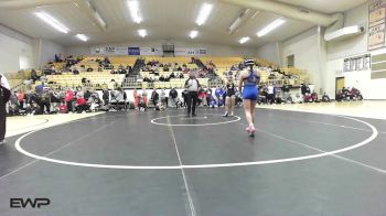 110 lbs Consi Of 4 - Ariana Mead, Jay High School vs Trinity Rickner, Glenpool Girls HS
