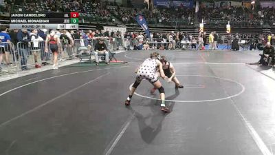 85 lbs Round Of 16 - Jaxon Candeloro, All I See Is Gold Academy vs Michael Monaghan, Jersey 74
