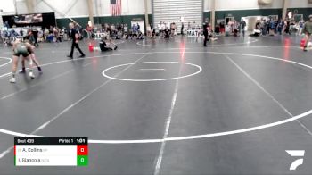 120 lbs Quarterfinal - Austin Collins, Wray Wrestling Club vs Ian Giancola, Next Level Training Academy