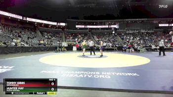 150 lbs Quarterfinal - Hunter May, Floyd Central vs Tommy Gibbs, Brownsburg