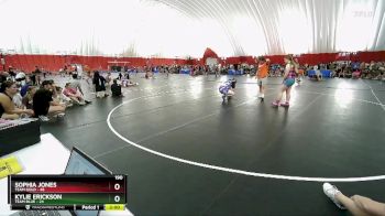 190 lbs Round 5 (6 Team) - Kylie Erickson, Team Blue vs Sophia Jones, Team Gold