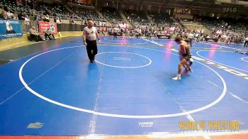 120 lbs Consi Of 8 #2 - Ashton Harlow, Nebraska Boyz vs Gavin Sebastian, Massa's Maniacs