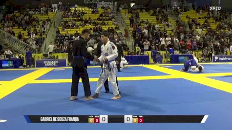 Gabriel De Souza França vs Lucas Ze Yang Ginn 2025 World Jiu-Jitsu IBJJF Championship