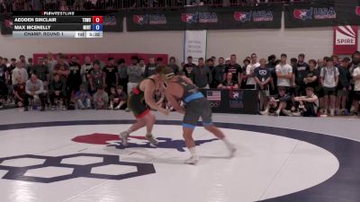 86 Final kg Champ. Round 1 - Aeoden Sinclair, Tiger Style Wrestling Club vs Max McEnelly, Minnesota - RTC