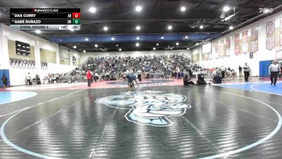 175 Boys Cons. Round 5 - Dax Curry, Rancho Bernardo vs Gabe Durazo, San Marcos