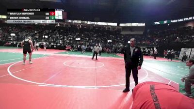 287 lbs Champ. Round 1 - Derek Weitzel, Avn1 vs Braylan Rufener, Unattached