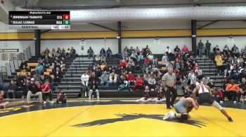 144 lbs Semifinal - Isaac Lomas, Waterloo East vs Jeremiah Tamayo, Cedar Falls