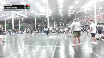 140 lbs Quarterfinal - Kane Kline, Parabellum Wrestling Academy- HSC vs Maksim Marrero, Takedown Sports - HSC
