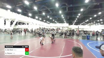 58 lbs Round Of 16 - Sier Del Real, Pomona Elite vs Ankido Peyour, Turlock Wrestling
