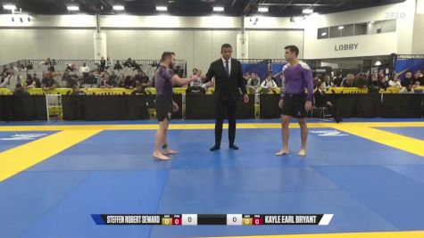 Kayle Earl Bryant vs Steffen Robert Seward 2024 World IBJJF Jiu-Jitsu No-Gi Championship